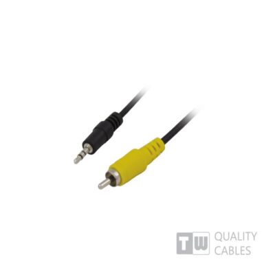 3M Stereo 3.5MM Plug To 1RCA Plug