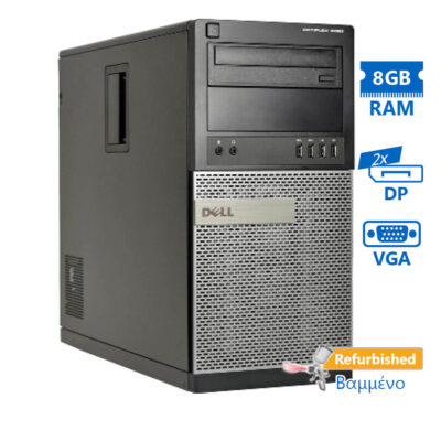 Dell 9020 Tower i5-4670/8GB DDR3/500GB/DVD/7H Grade A+ Refurbished PC
