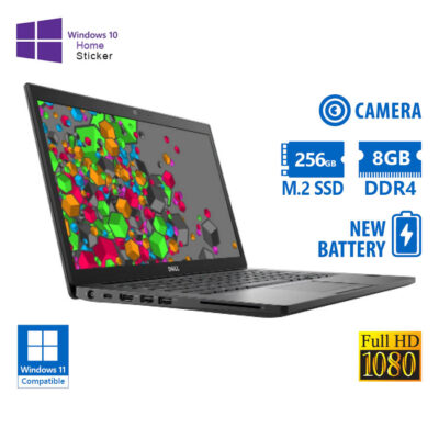 Dell (A-) Latitude 7490 i5-8350U/14``FHD/8GB DDR4/256GB M.2 SSD/No ODD/Camera/New Battery/10H Grade