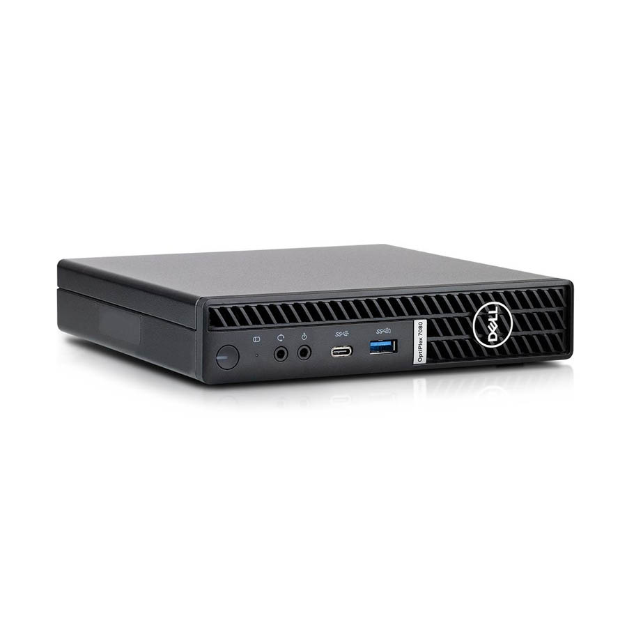 Dell (A-) Optiplex 7080 DM WiFi i5-10500T/8GB DDR4/256GB M.2 SSD/No ODD/10P Grade A- Refurbished PC - Image 2