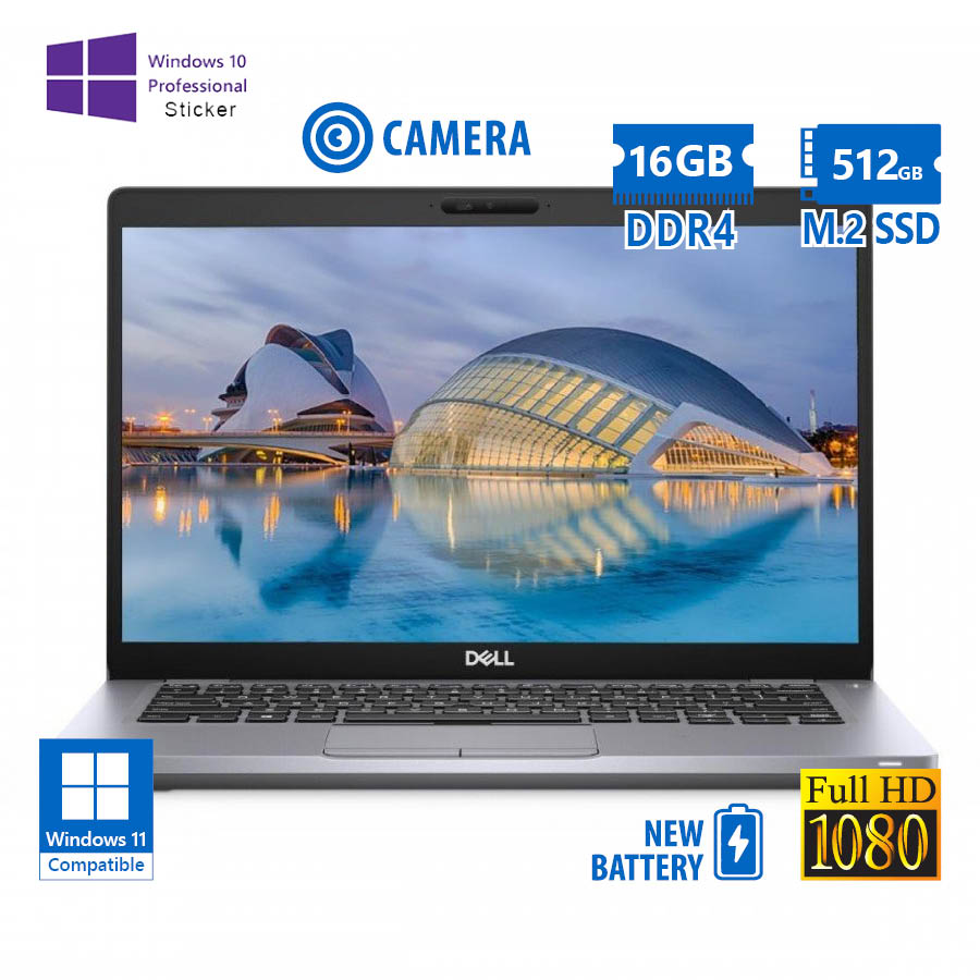 Dell Latitude 5410 i5-10310U/14``FHD/16GB DDR4/512GB M.2 SSD/No ODD/Camera/New Battery/10P Grade A R