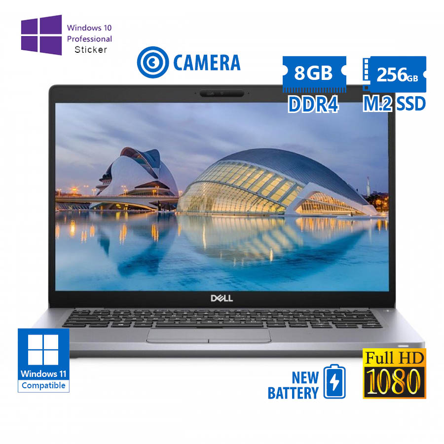 Dell Latitude 5410 i5-10310U/14``FHD/8GB DDR4/256GB M.2 SSD/No ODD/Camera/New Battery/10P Grade A Re
