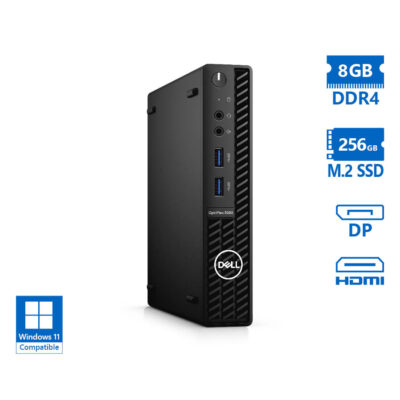 Dell Optiplex 3080 DM i5-10400T/8GB DDR4/256GB M.2 SSD/No ODD/Grade A Refurbished PC