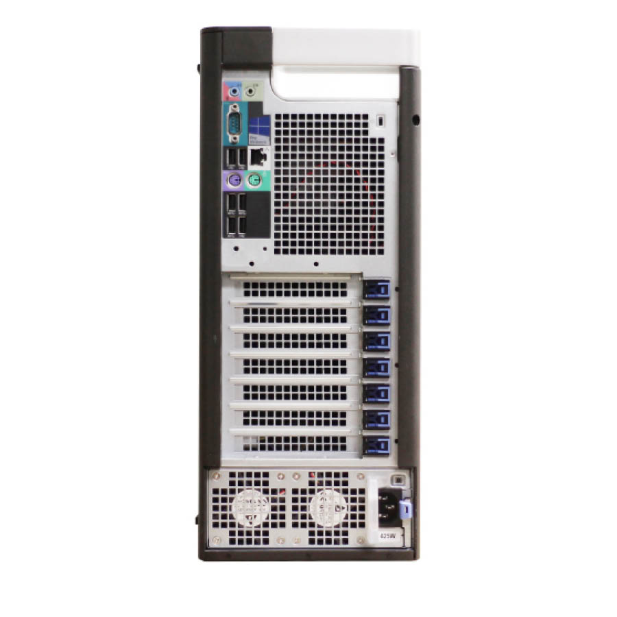 Dell Precision 5810 Tower Xeon E5-1607v3(4-Cores)/16GB DDR4/256GB SSD/Nvidia 2GB/DVD/10P Grade A+ Wo - Image 2