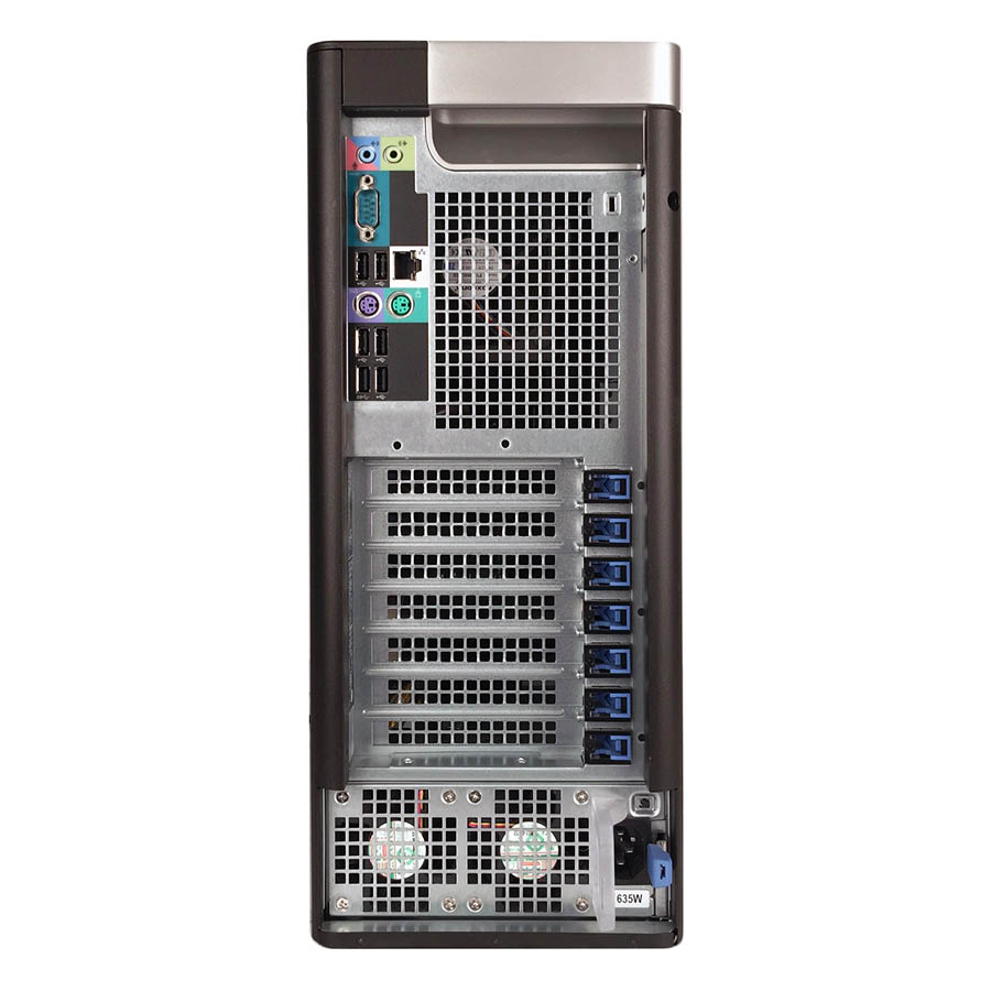 Dell Precision T3600 Tower Xeon E5-1620(4-Cores)/16GB DDR3/256GB SSD & 500GB/Nvidia 1GB/DNo ODD/7P G - Image 2