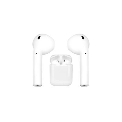 LTC Ακουστικό In-ear Bluetooth Wireless earphones με docking station powerbank LXBT180 λευκό