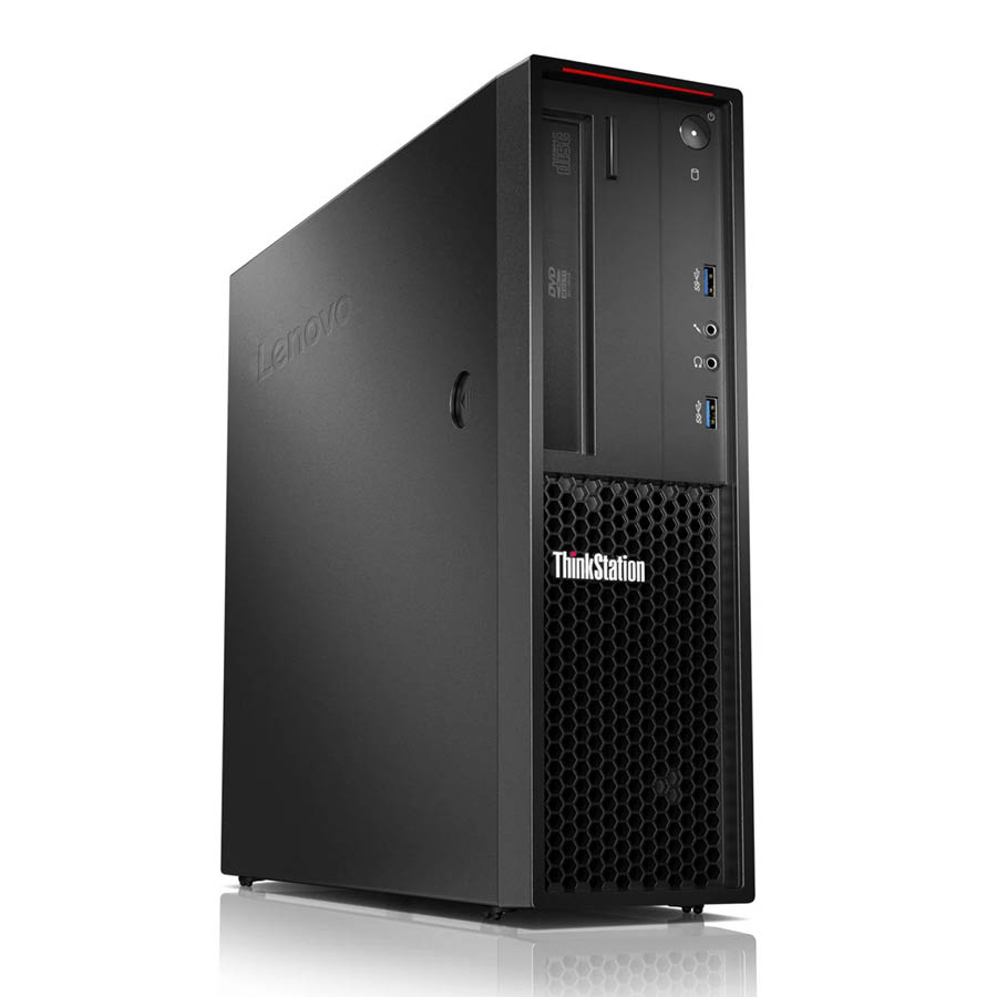 Lenovo ThinkStation P310 SFF Xeon E3-1275v5/8GB DDR4/500GB/DVD/Nvdia 1GB/10P Grade A+ Workstation Re - Image 3