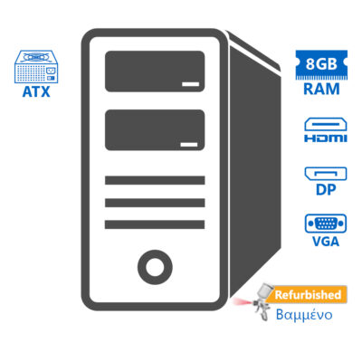 OEM Tower i5-4590/8GB DDR3/500GB/DVD/Grade A+ Refurbished PC