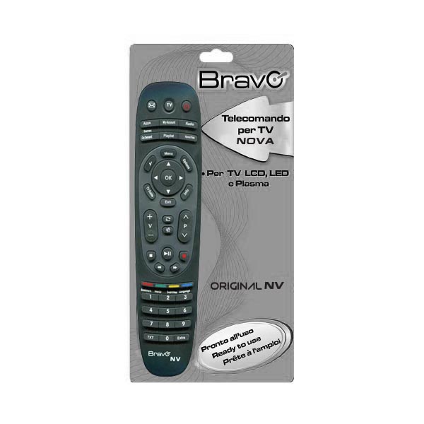 ORIGINAL NOVA TV Συμβατό Τηλεχειριστήριο BRAVO - Image 2