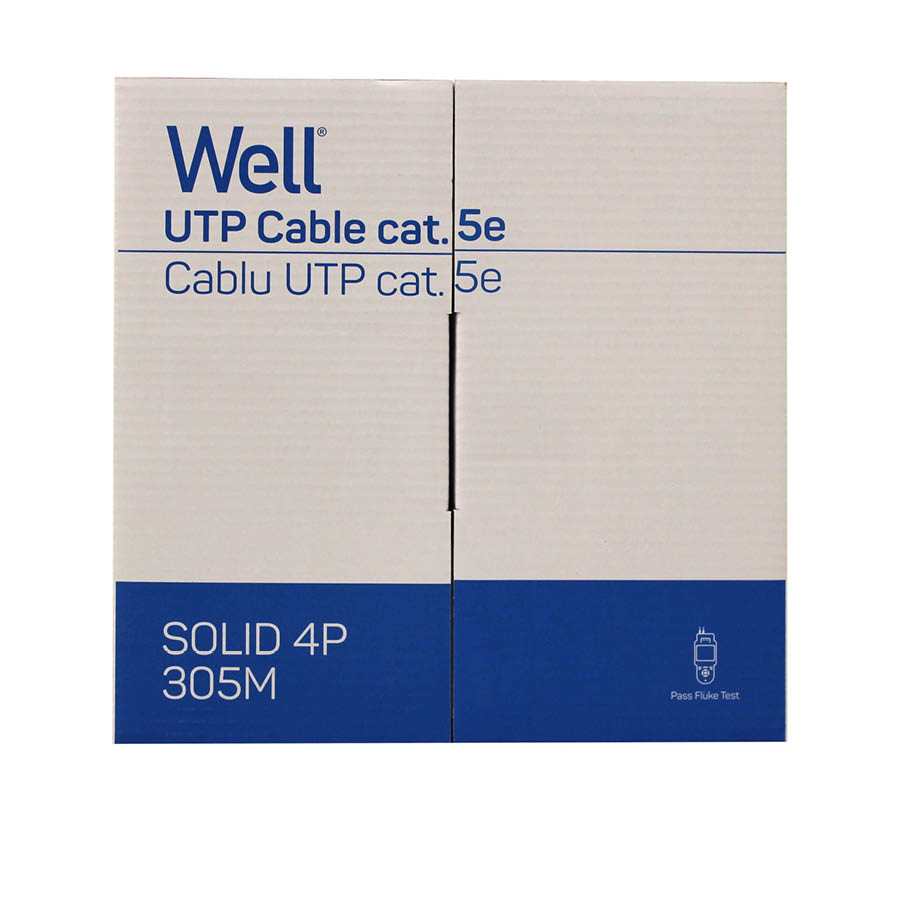UTP CAT-5e 305m Μονόκλωνο Χαλκός Pull Out Box Well UTP5E-CU-305-WL - Image 5