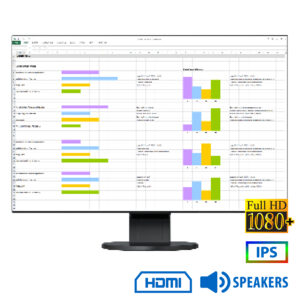 Used (A-) Monitor FlexScan EV2456 IPS LED/Eizo/24``FHD/1920x1200/Wide/Black/w/Sreakers/Grade A-/D-SU