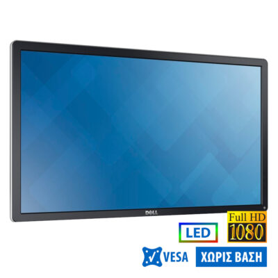 Used (A-) Monitor P2414Hx LED/Dell/24``FHD/1920x1080/Wide/Silver/Black/No Stand/Grade A-/D-SUB & DVI