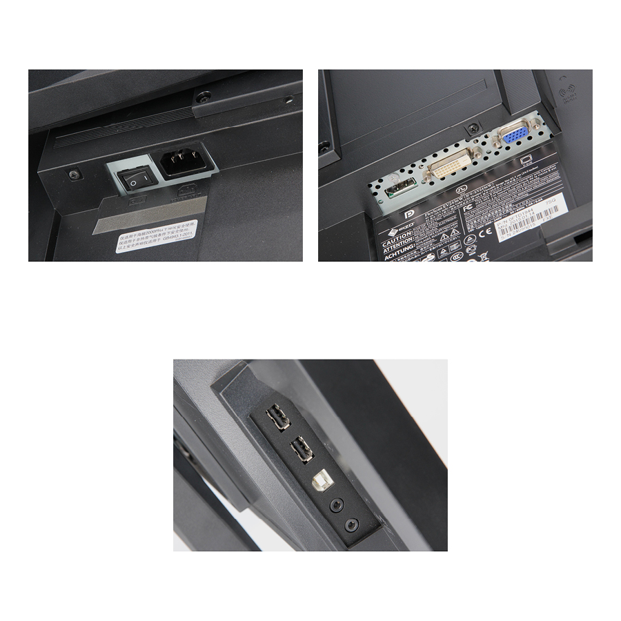 Used Monitor FlexScan EV2436W IPS LED/Eizo/24``FHD/1920x1200/Wide/Black/w/Speakers/D-SUB & DVI-D & D - Image 3