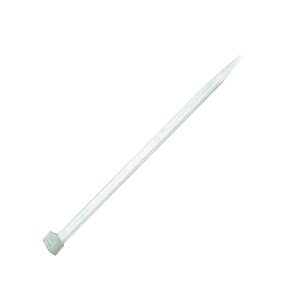 Δεματικά καλωδίων Λευκά 4.8 x 200mm 100τεμ/Συσκ COM