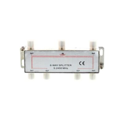 Διακλαδωτής CLA6S 1 ΠΡΟΣ 6 (5-2400Μhz) Well CLA6S