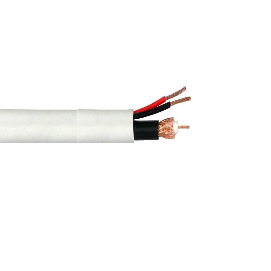 Κάμερα Cable 100M/Roll Cctv Mini RG59/2x 2.50mm2