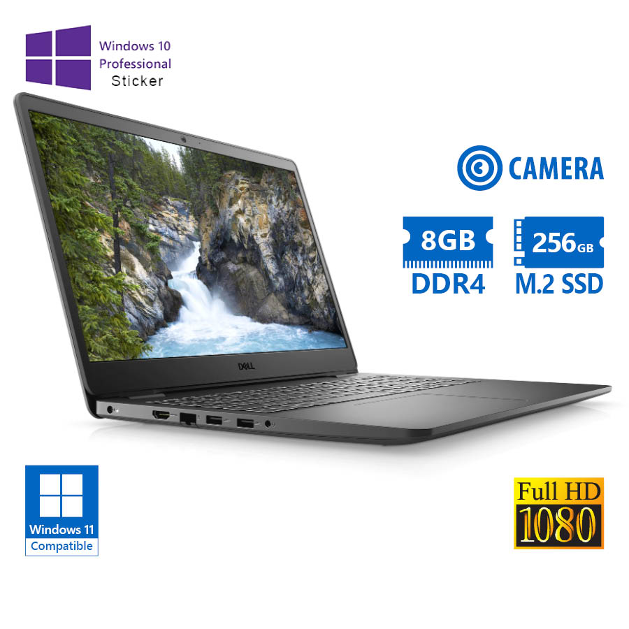 Dell Vostro 3500 i5-1135G7/15.6”FHD/8GB DDR4/256GB M.2 SSD/No ODD/Camera/10P Grade A Refurbished Lap