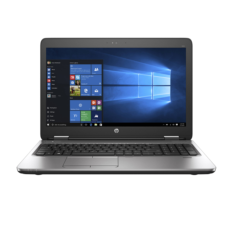 HP ProBook 650 G2 i5-6200U/15.6``FHD/8GB DDR4/256GB M.2 SSD/DVD/Camera/10P Grade A Refurbished Lapto - Image 4