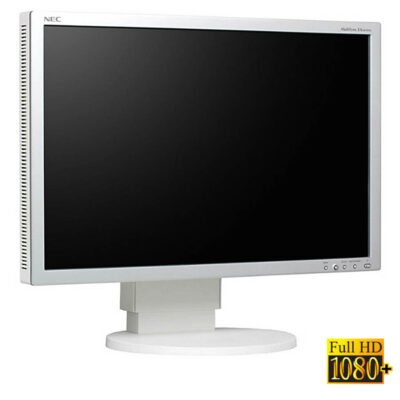 Used (A-) Monitor E241WM TFT/NEC/24``FHD/1920x1200/Wide/White/Grade A-/D-SUB & DVI-D