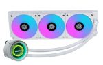 Lian Li Galahad II Trinity 360 White - AIO GPU Liquid Cooler  with ARGB Fans - Image 3