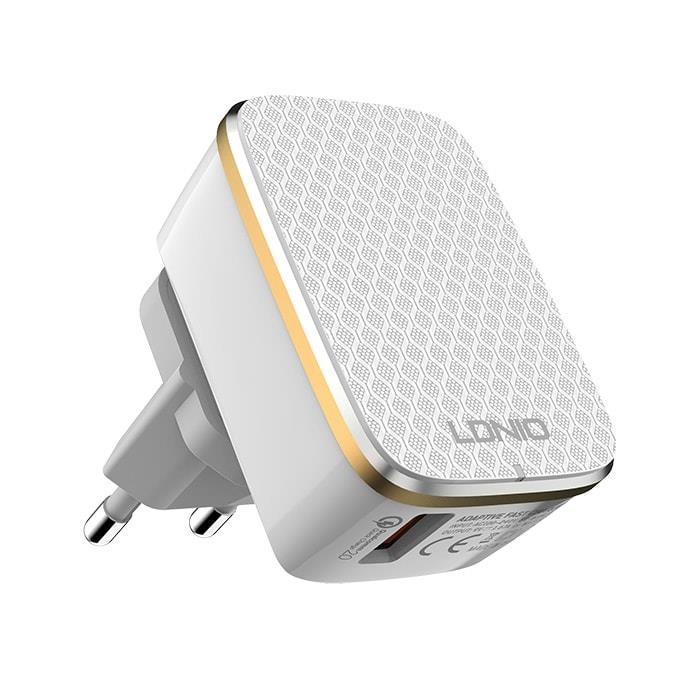 LDNIO A1204Q ΦΟΡΤΙΣΤΗΣ QC3.0 1 PORT + 1M LIGHTNING CABLE LDNIO A1204Q ΦΟΡΤΙΣΤΗΣ QC3.0 1 PORT + 1M LIGHTNING CABLE