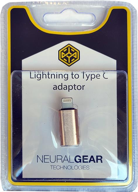 NG ΑΝΤΑΠΤΟΡΑΣ LIGHTNING (αρσενικό) σε υποδοχή TYPE C (θυληκό)