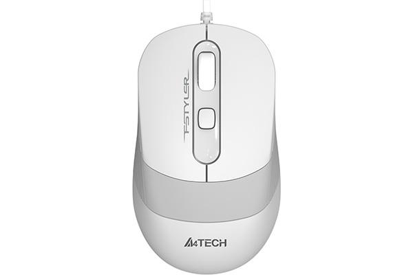 ΠΟΝΤΙΚΙ ΕΝΣΥΡΜΑΤΟ A4Tech (ΛΕΥΚΟ) 1600 DPI