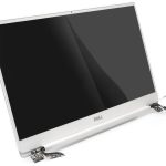 LCD UHD 4K TOUCHSCREEN DISPLAY COMPLETE ASSEMBLY FOR XPS 13 7390 9380 13.3" (WHITE) + CAM