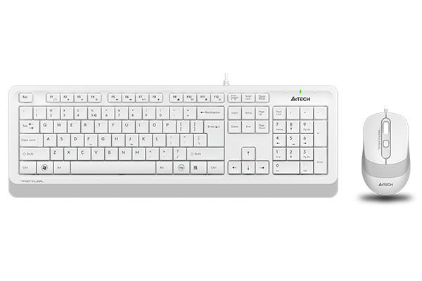 A4TECH SET ΕΝΣΥΡΜΑΤΟ ΠΛΗΚΤΡΟΛΟΓΙΟ - ΠΟΝΤΙΚΙ F1010