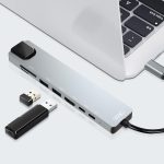 XO HUB003 USB-C HUB 8 in 1 - Image 4