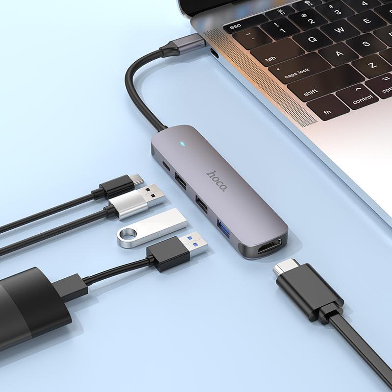 HDMI + USB3.0 + USB2.0*2 + PD