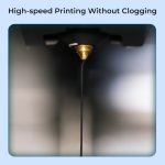 Creality Hyper PLA-CF Greyish Yellow Carbon Fiber 3D Printer Filament, High Strength, 1 kg Spool1.75 - Image 4