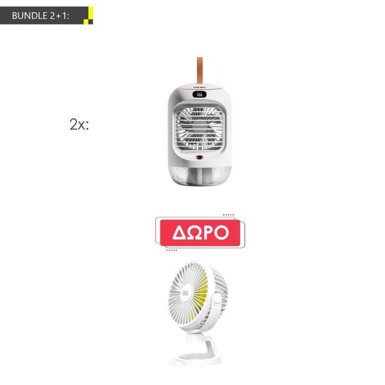 2 x XO MF76 ΑΝΕΜΙΣΤΗΡΑΣ ΜΕ ΥΓΡΑΝΤΗΡΑ
