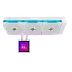 Lian Li Hydroshift II LCD-S 360TL White - RGB AIO CPU Cooler - 3.4" Screen - 1851/1700, AM5/AM4 - Image 4