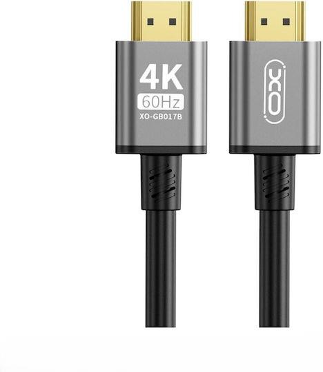 XO GB017B ΚΑΛΩΔΙΟ HDMI MALE-MALE
