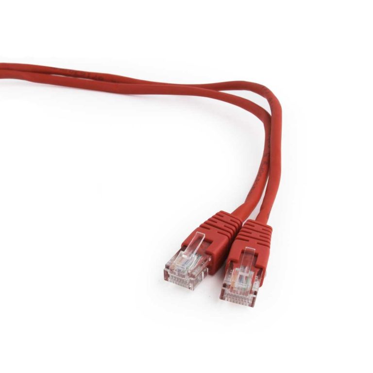 ΚΑΛΩΔΙΟ ΔΙΚΤΥΟΥ CABLEXPERT CAT5E 1m RED