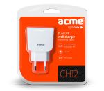 ACME ΦΟΡΤΙΣΤΗΣ ΤΑΞΙΔΙΟΥ 2USB 2.1A ΛΕΥΚΟ 2 ΘΕΣΕΩΝ - Image 2