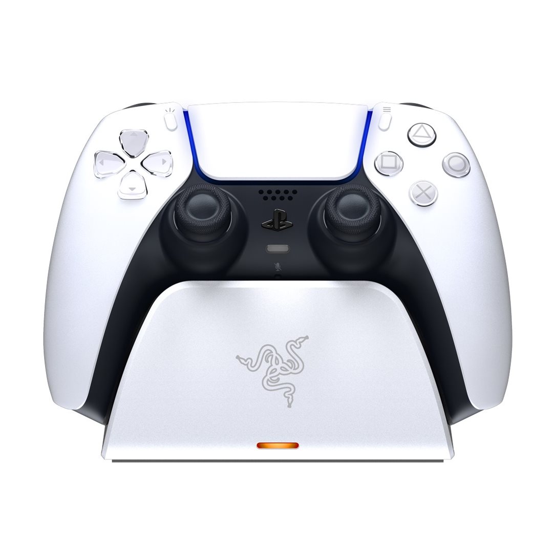 Razer Universal Quick Charging Stand for PlayStation 5 - White Razer Universal Quick Charging Stand for PlayStation 5 - White