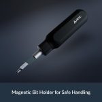 Arctic Ratchet Screwdriver Toolkit - Magnetic Bit Holder - 23 magnetic bits - adjustable function - Image 2