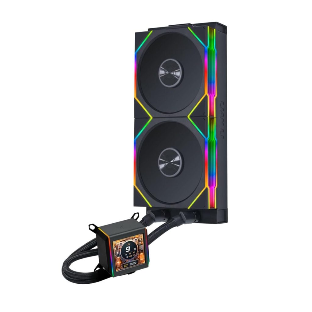 Lian Li Galahad II LCD 280 TL Wireless Black - AIO Water Cooler - AM5/AM4 - LGA 1851/1700/1200/115x
