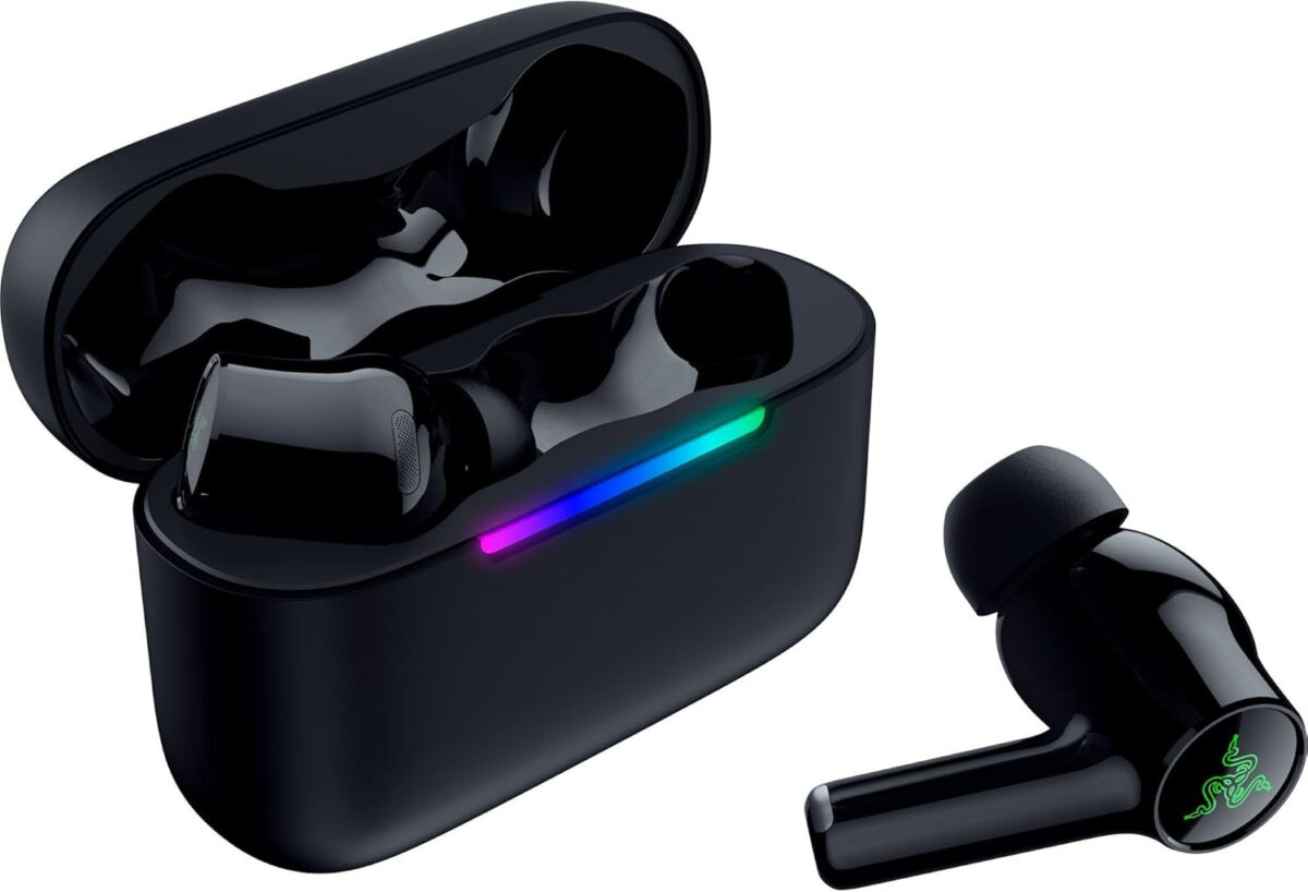 RAZER Hammerhead V3 X HyperSpeed - Wireless Gaming Earbuds - 2.4Ghz & Bluetooth - 40 Hours - IPX4 RAZER Hammerhead V3 X HyperSpeed - Wireless Gaming Earbuds - 2.4Ghz & Bluetooth - 40 Hours - IPX4