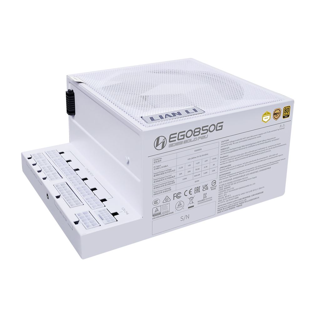 Lian Li Edge 850W White 80+ Gold