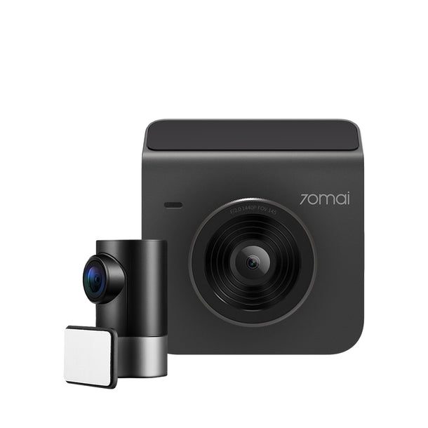 70mai A400-1 Dash Cam Grey w. Screen set w. Rearview cam RC09 - 1440P