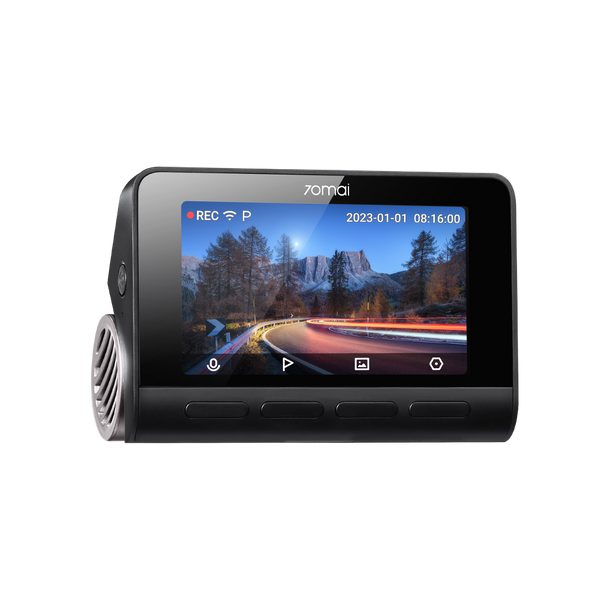 70mai A810 Dash Cam 4K w. Screen - 2160p 60FPS 150FOV GPS 500mAh Car Camera