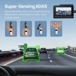 70mai A810S-2 Dash Cam & Rear Cam, 3840*2160P 4K 30FPS 3inc screen 60C temperature - Image 5