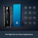Arctic Ratchet Screwdriver Toolkit - Magnetic Bit Holder - 23 magnetic bits - adjustable function - Image 3