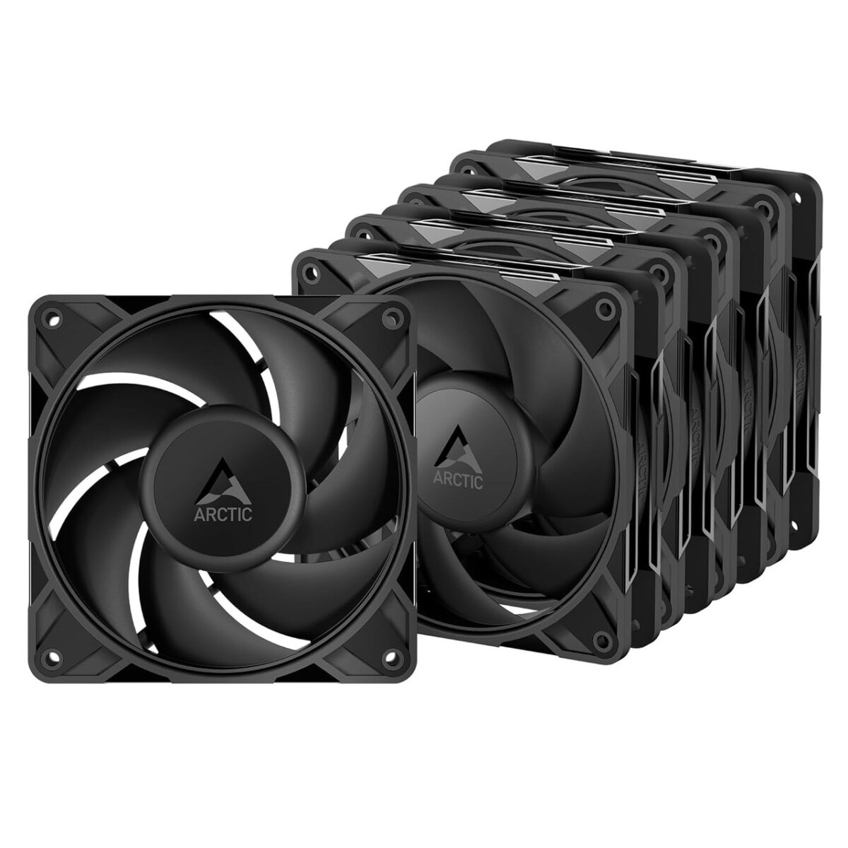 ARCTIC P12 Pro PST LN 5 Pack - 120mm Case Fan - Low Noise - PWM w. Splitter ARCTIC P12 Pro PST LN 5 Pack - 120mm Case Fan - Low Noise - PWM w. Splitter