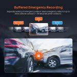 70mai A800SE Dash Cam 4k w. 3inch screen - 2160p 140FOV - Image 5