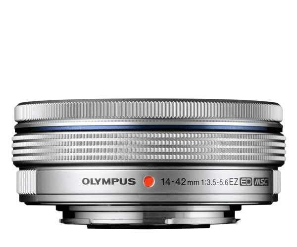 Olympus 14-42mm 1:3.5-5.6 EZ SILVER M.ZUIKO DIGITAL (EZ-M1442EZ) Lense Micro FT