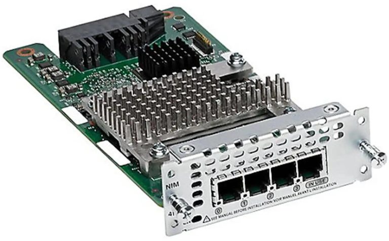 CISCO NIM-4FXS 4-Port Network Interface Module